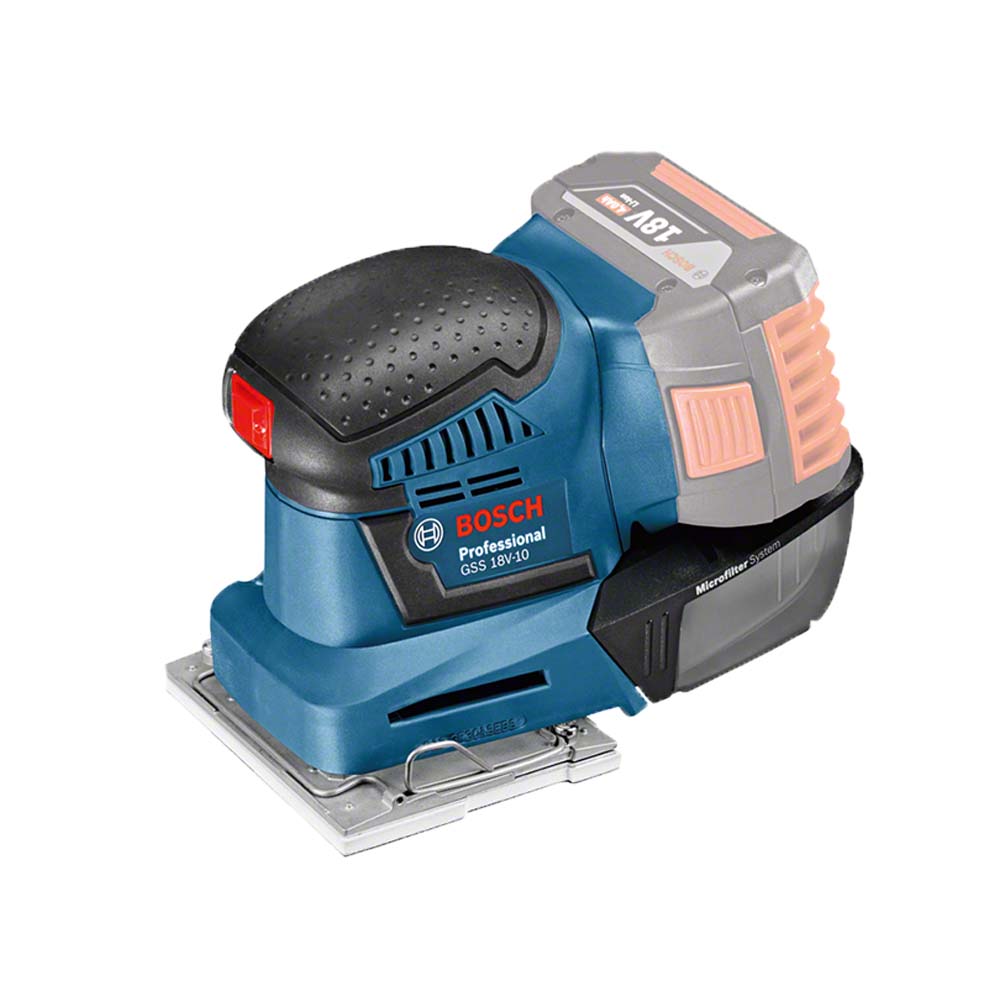 Lixadeira Orbital a bateria Bosch GSS 18V-10, 18V SB