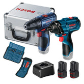 Kit Bosch Parafusadeira GSR 120-LI e Chave de Impacto GDR 120-LI, 12V