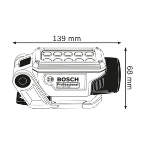 Lanterna a bateria Bosch GLI 12V-330, 12V, 330 lúmens SB