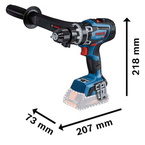 Parafusadeira Furadeira Impacto Bosch BITURBO BRUSHLESS GSB 18V-150 C, 18V SB
