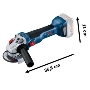 Esmerilhadeira Angular a bateria 18V 5" Bosch GWS 18V-10, 18V SB