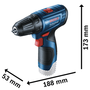 Parafusadeira Furadeira a bateria Bosch GSR 120-LI, 12V