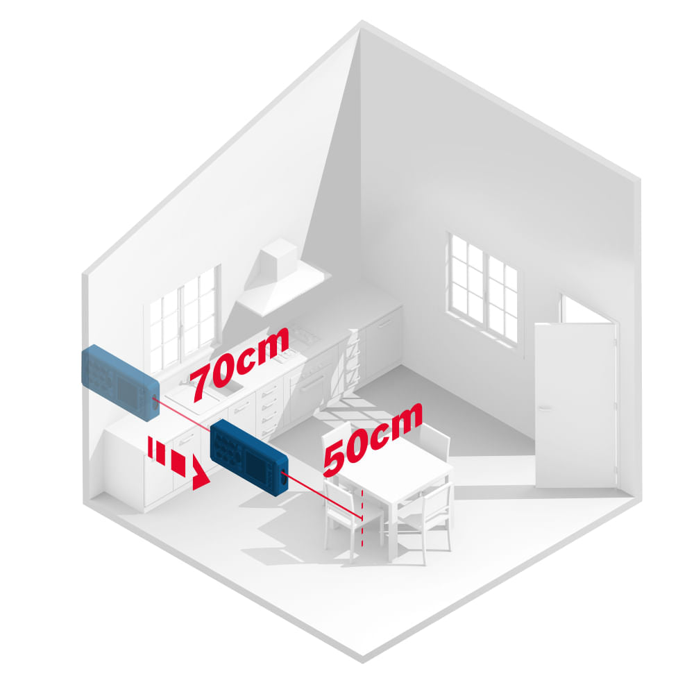 Trena Laser Bosch GLM 20 alcance 20m