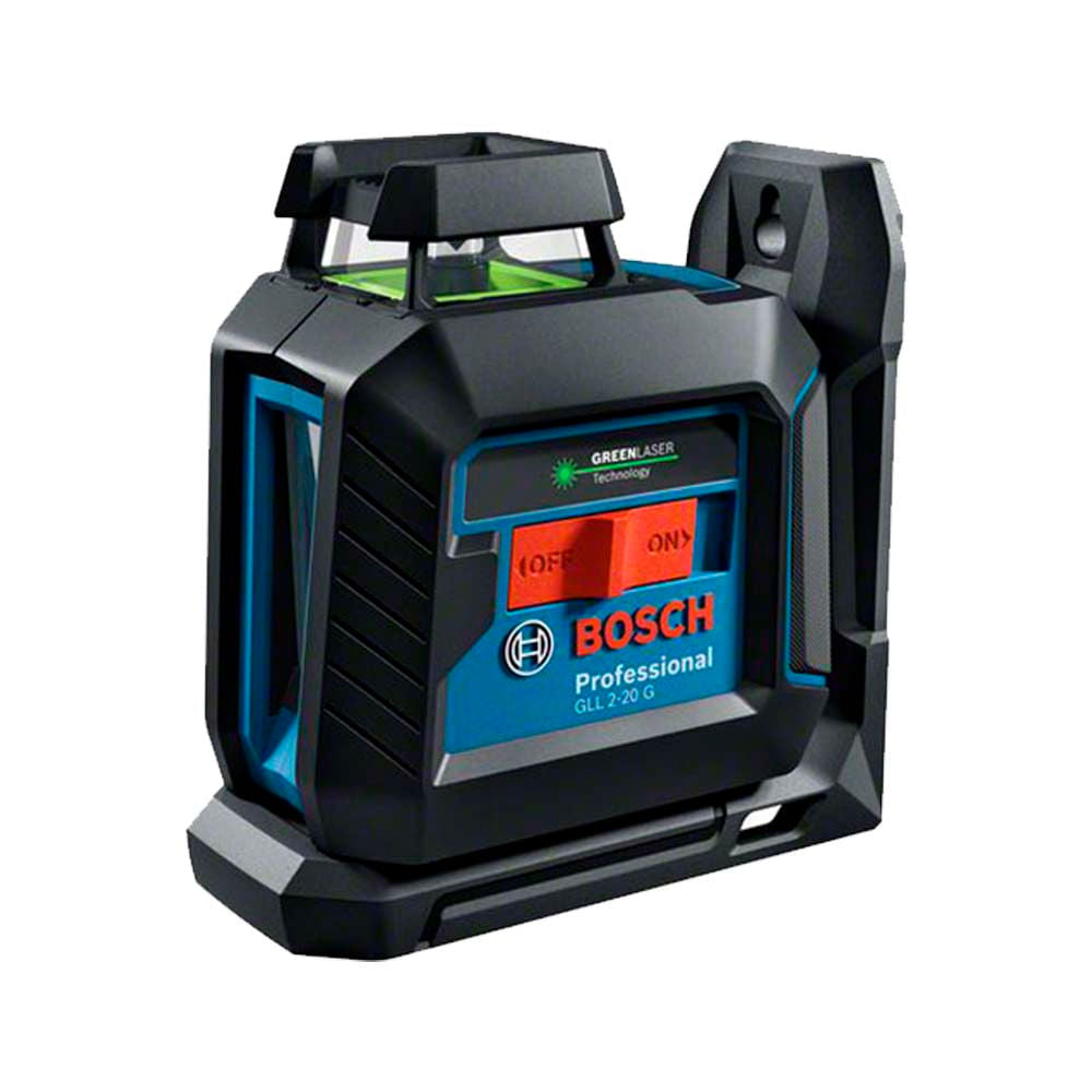 Nível laser verde de linhas cruzadas Bosch GLL 2-20G 10m