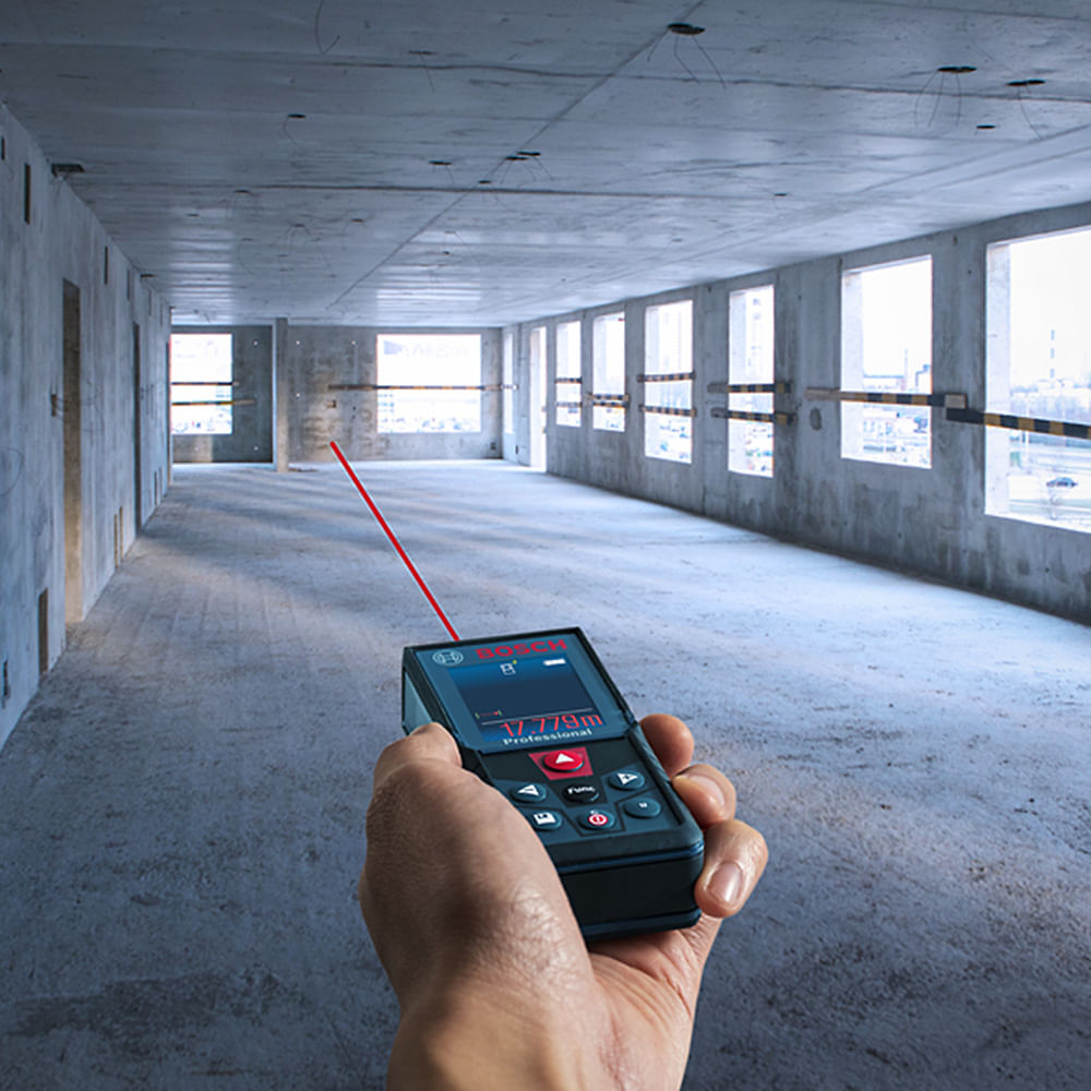 Trena laser Bosch GLM 50-12 alcance 50m