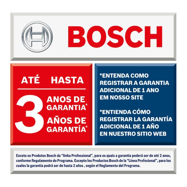 Kit Carregador Bosch GAL 1880 CV e 2B PROCORE 18V 8,0 AH