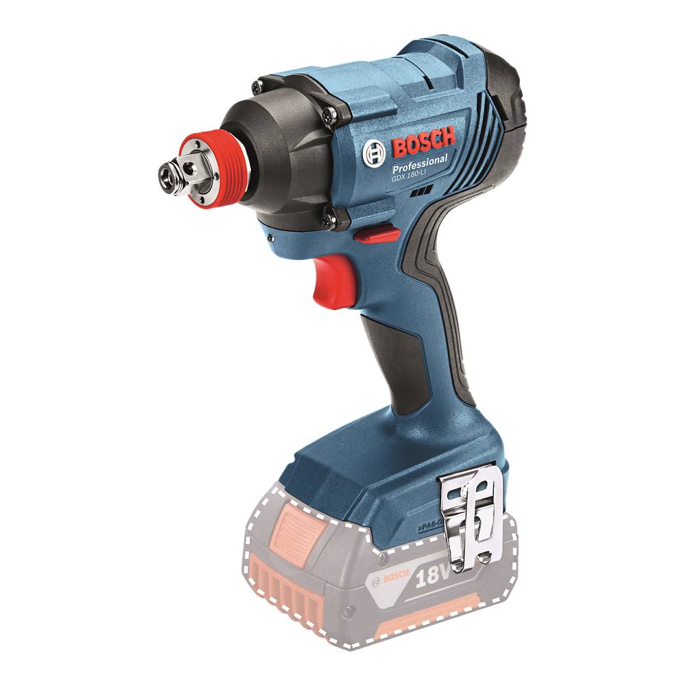 Chave de Impacto a bateria Bosch GDX 180-LI, 180Nm, 18V SB