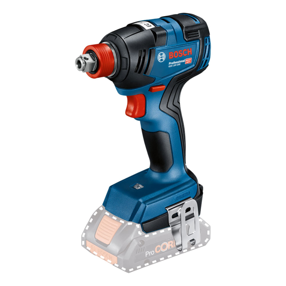 Kit Bosch Parafusadeira GSB 18V-50 + Chave de Impacto GDX 18V-200